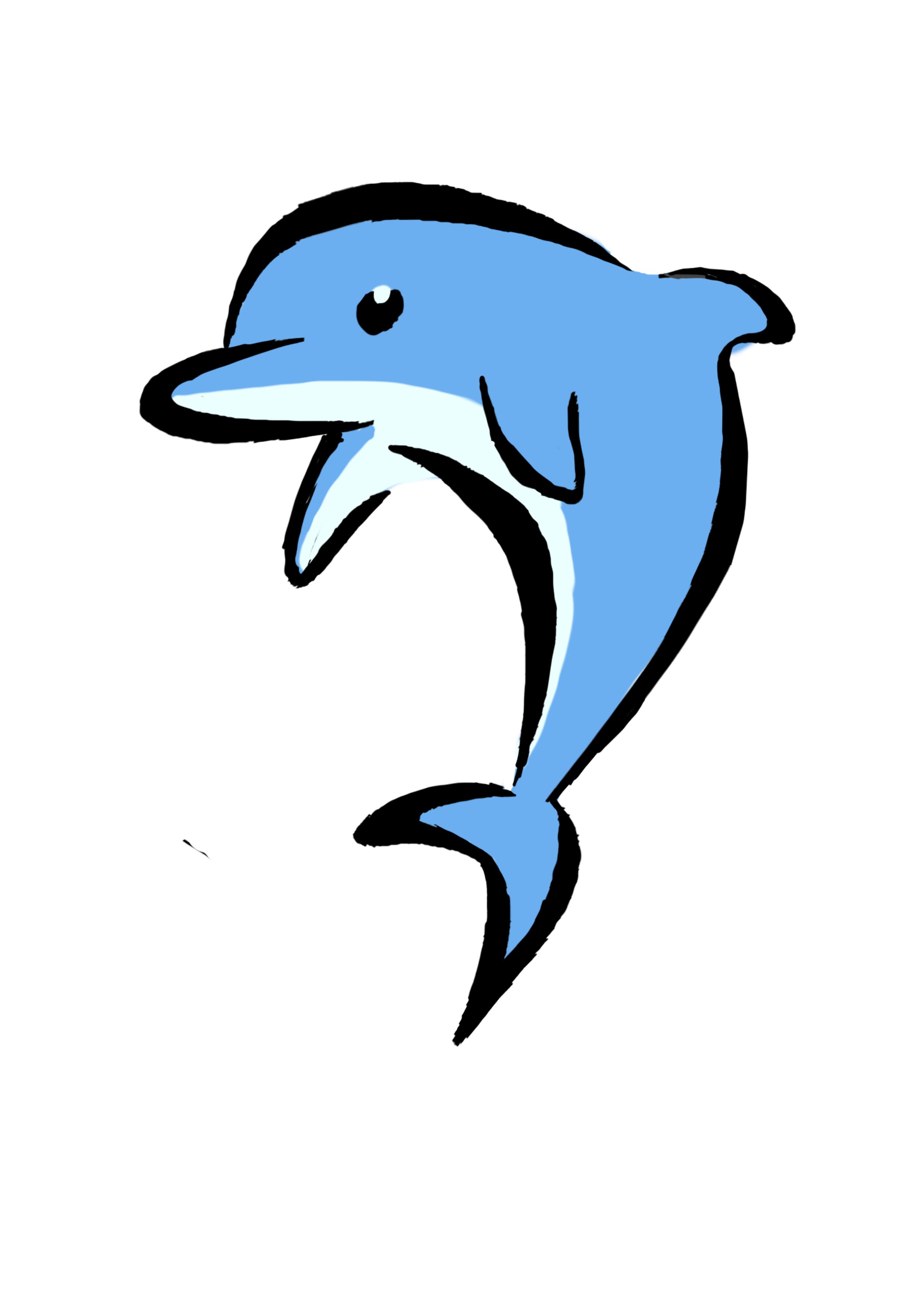 海豚|插画|其他插画|asaki - 原创作品 - 站酷 (ZCOOL)
