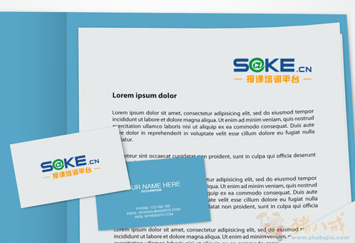授课培训平台Soke网LOGO设计