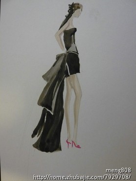 <em>服装</em>设计手绘<em>效果图</em>原稿征集-<em>服饰</em>设计-猪八戒