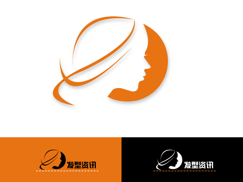 发型网站logo设计