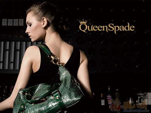 <em>潮牌女包</em>QueenSpade的LOGO设计加简单应用