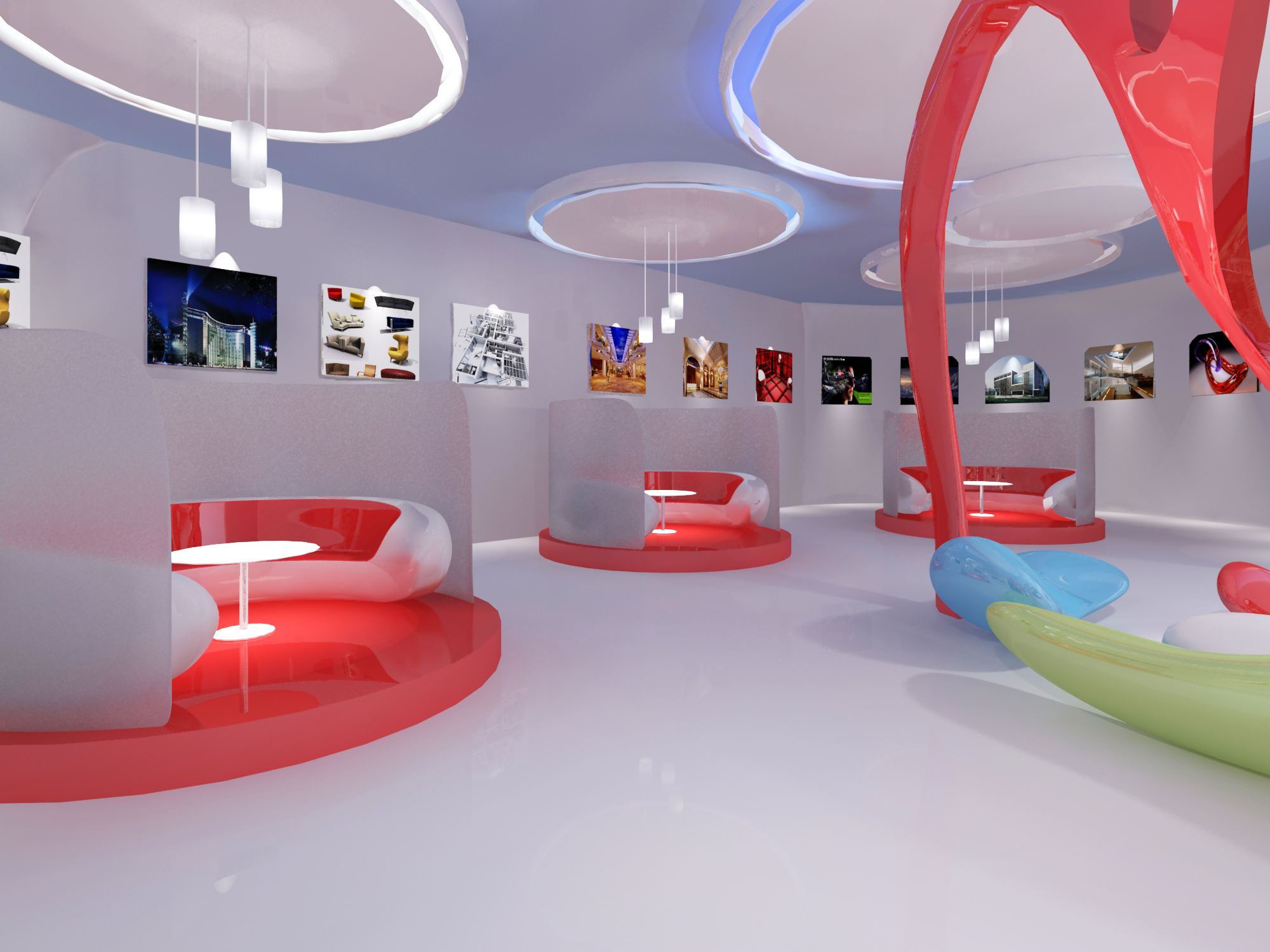 创意办公室的设计展板征集