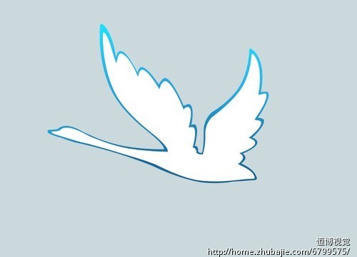 求一张大雁的<em>简笔画</em>的卡通形象设计-卡通设计