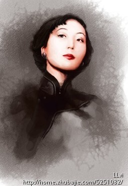 把张爱玲的<em>照片</em>转为手绘版 - 四格漫画<em>制作 - 漫</em>