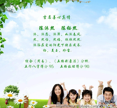 陈姓 双胞胎 女孩 取名字  - 宝宝起名 - 起名取名 -