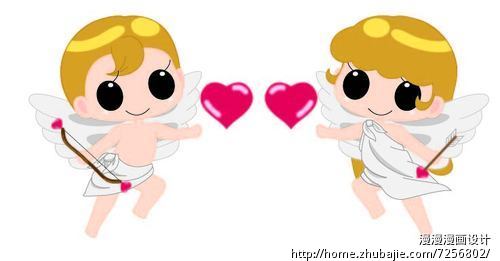 需要设计吉祥物,两个<em>丘比特</em>,一男一<em>女</em> - LOGO