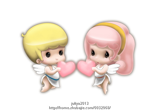 需要设计吉祥物,两个<em>丘比特</em>,一男一<em>女</em> - LOGO