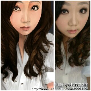 人像卡通化+中国美术<em>学院</em>传媒<em>动画</em>