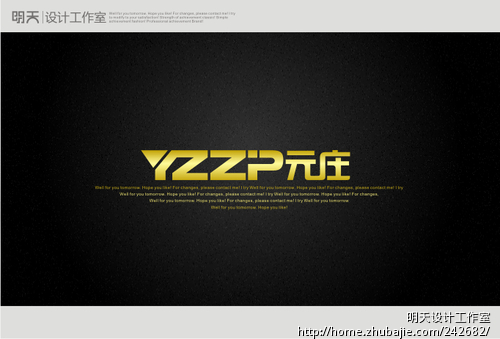 科技公司 英文YZZP 元庄'商标设计-标志设计-L