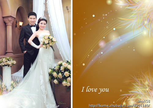 结婚<em>相片</em>精修后设计<em>做成相册</em>-照片处理-照片美