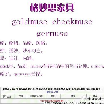 家具厂品牌取名 - 公司起名 - 起名取名