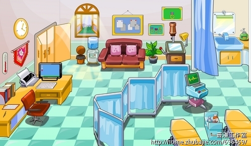 游戏<em>图片</em>设计<em>制作</em>:2个<em>场景</em>20个建筑若干人物图