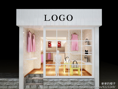 <em>女装店</em>设计图 - 门面<em>装修</em> - 商业<em>装修</em> - 猪八戒网