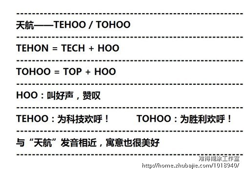 机械设备厂家天航起一个英文名 - 品牌起名 -