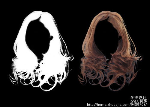 模特<em>发型抠图</em> - 其他照片处理 - 照片处理 - 猪八