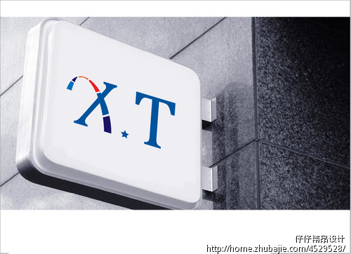 稀土网络科技有限公司(缩写:X.T)Logo设计 - LO