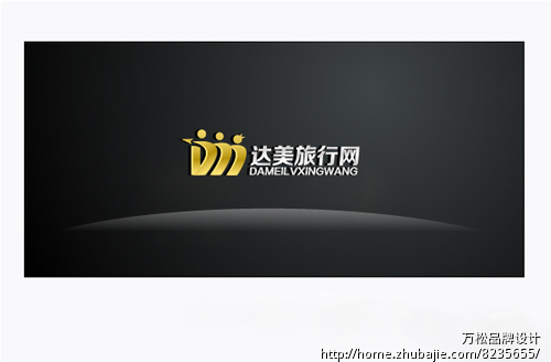 达美旅行网 LOGO 设计Logo设计 - LOGO设计