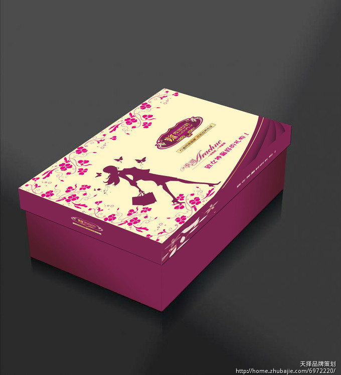 高端<em>女鞋</em>包装鞋盒设计_天择<em>品牌策划</em>_578091