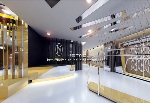 <em>时尚高档女装</em>店装修效果图 - 店铺商场装修 - 商