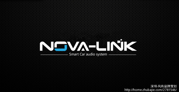 智能车载语音系统英文名Nova-Link的Icon设计