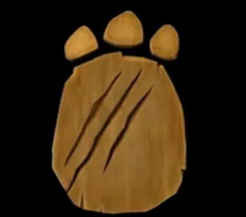 logo/vi设计 logo设计   以熊的爪子和鱼的图形  设计