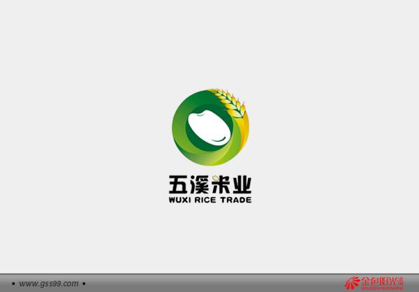 大米商标图案设计