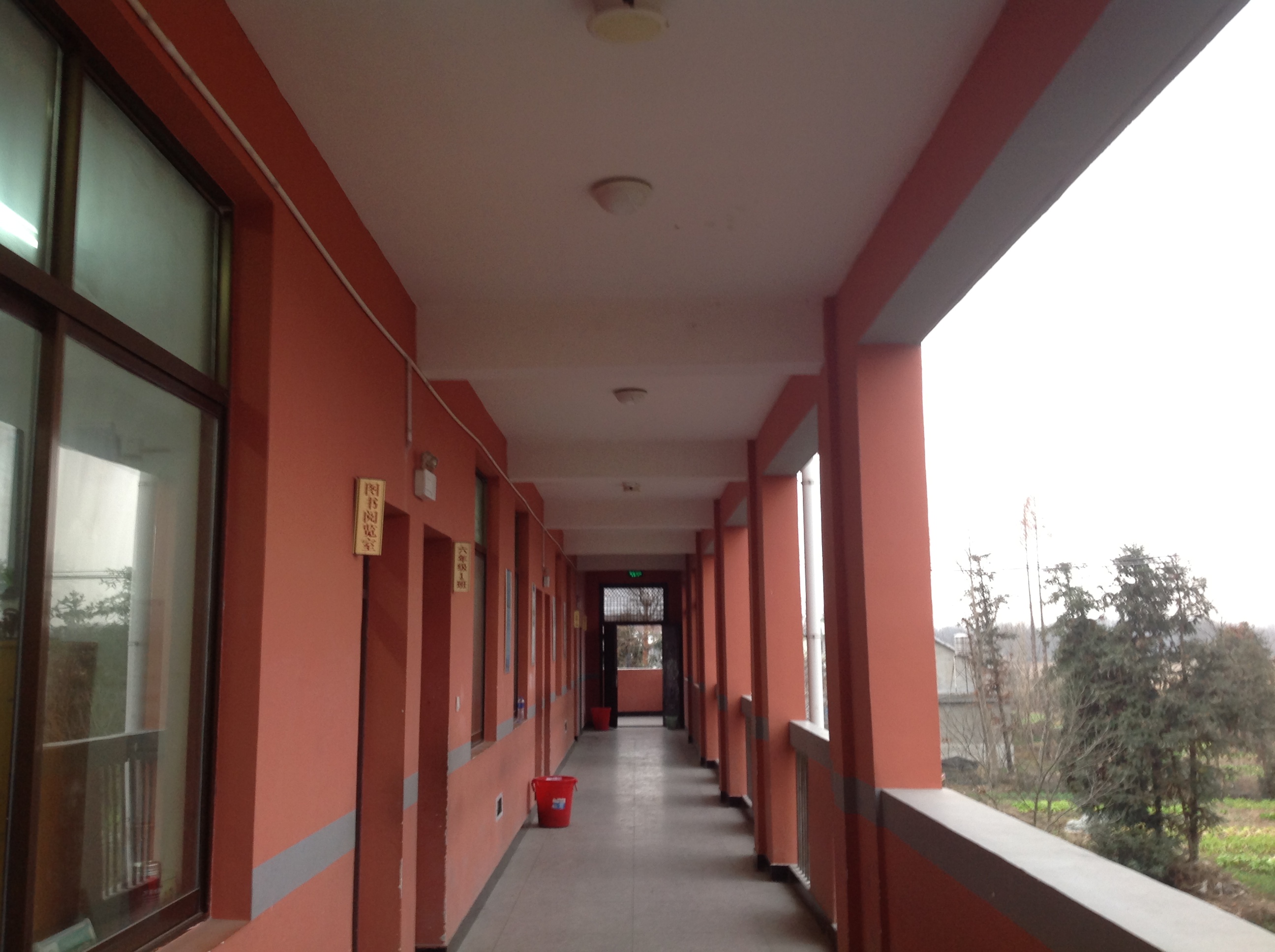 教学楼走廊吊牌设计
