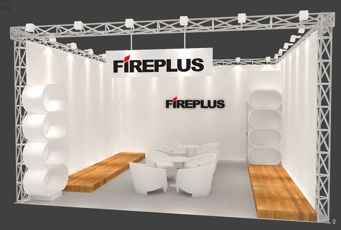 FIREPLUS的参展会场设计