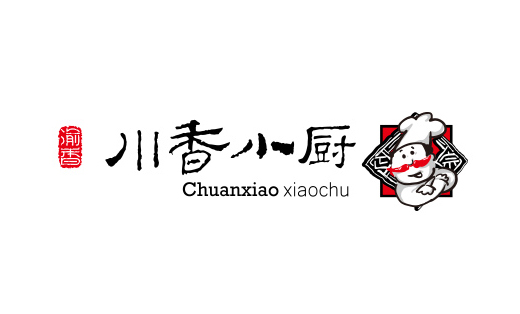 川香小厨卡通logo设计