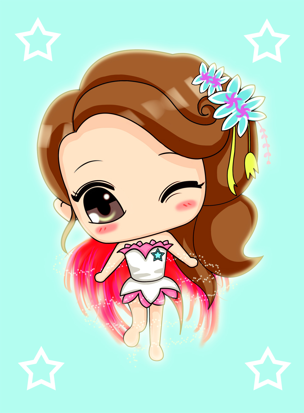 卡通形象设计——炫舞娃娃