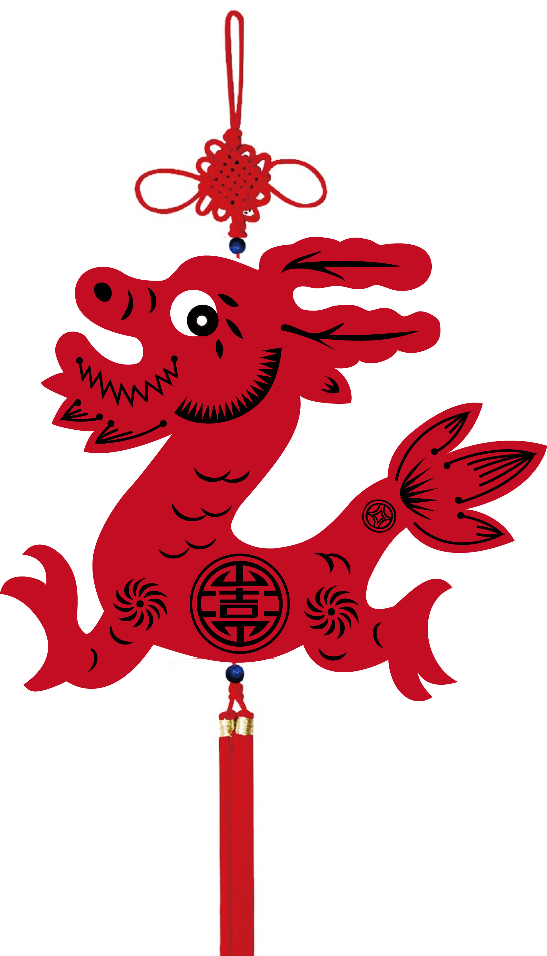 2012年龙年,设计龙卡通图案