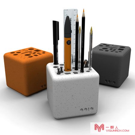 找创意笔筒设计图片,每个2元-产品外观设计-猪八戒网