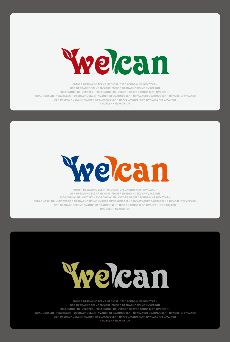 威康咨询有限公司英文名logo设计