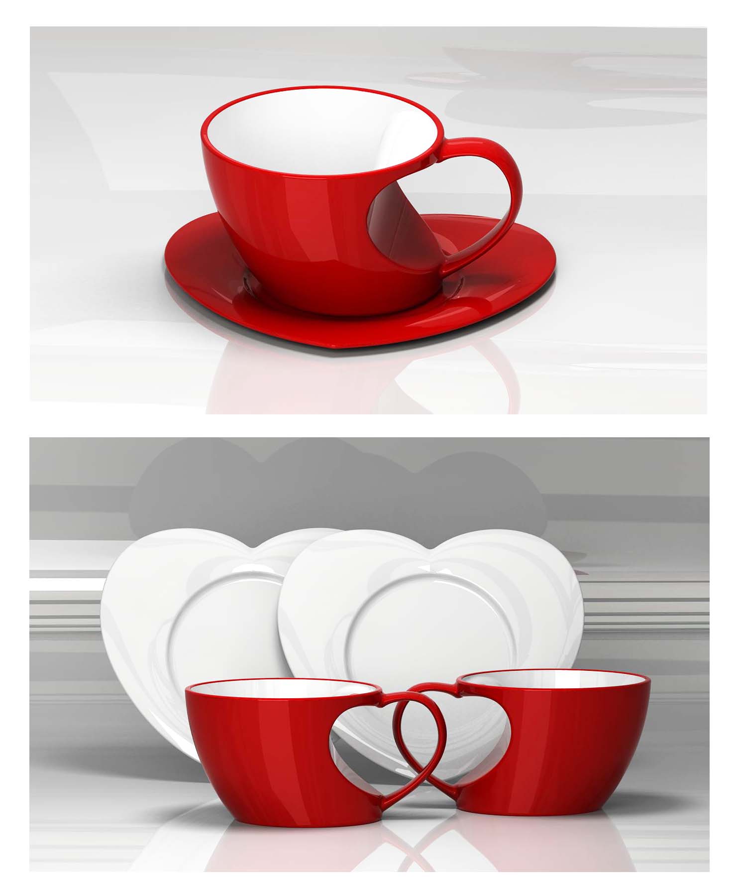 陶瓷咖啡杯具设计