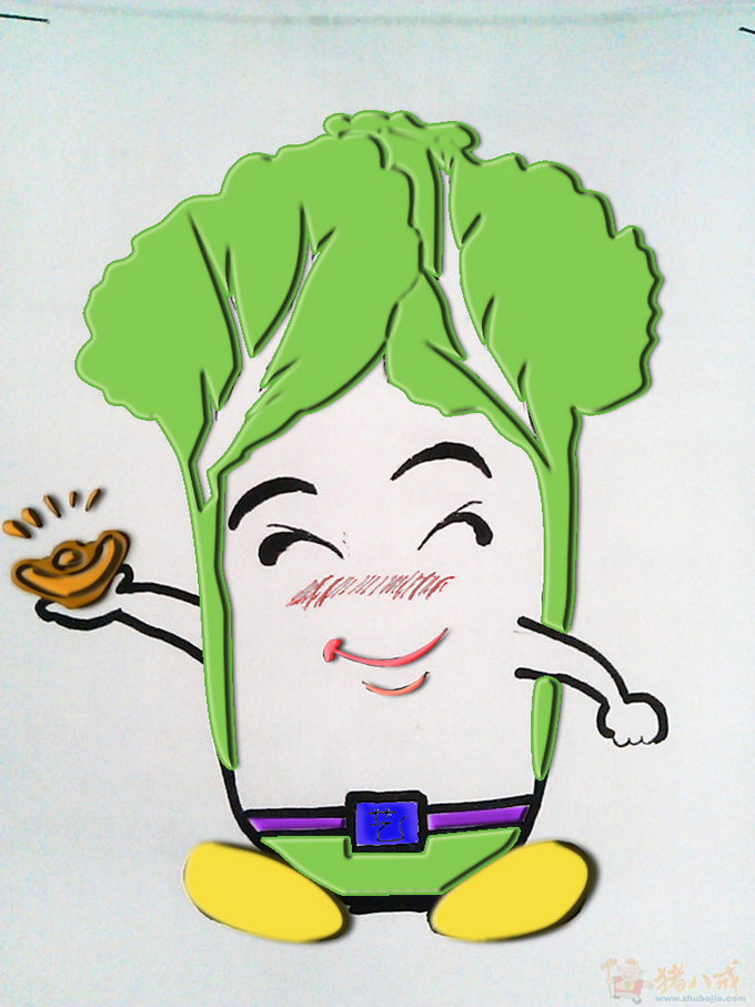 最迟5天,卡通线稿优化及上色(已有**)提交稿件|案例|方案-猪八戒网