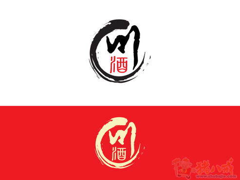 川酒的logo