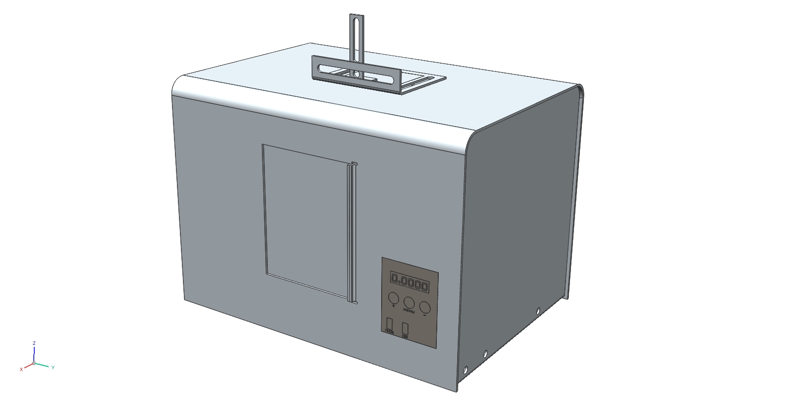 钣金箱体工业设计