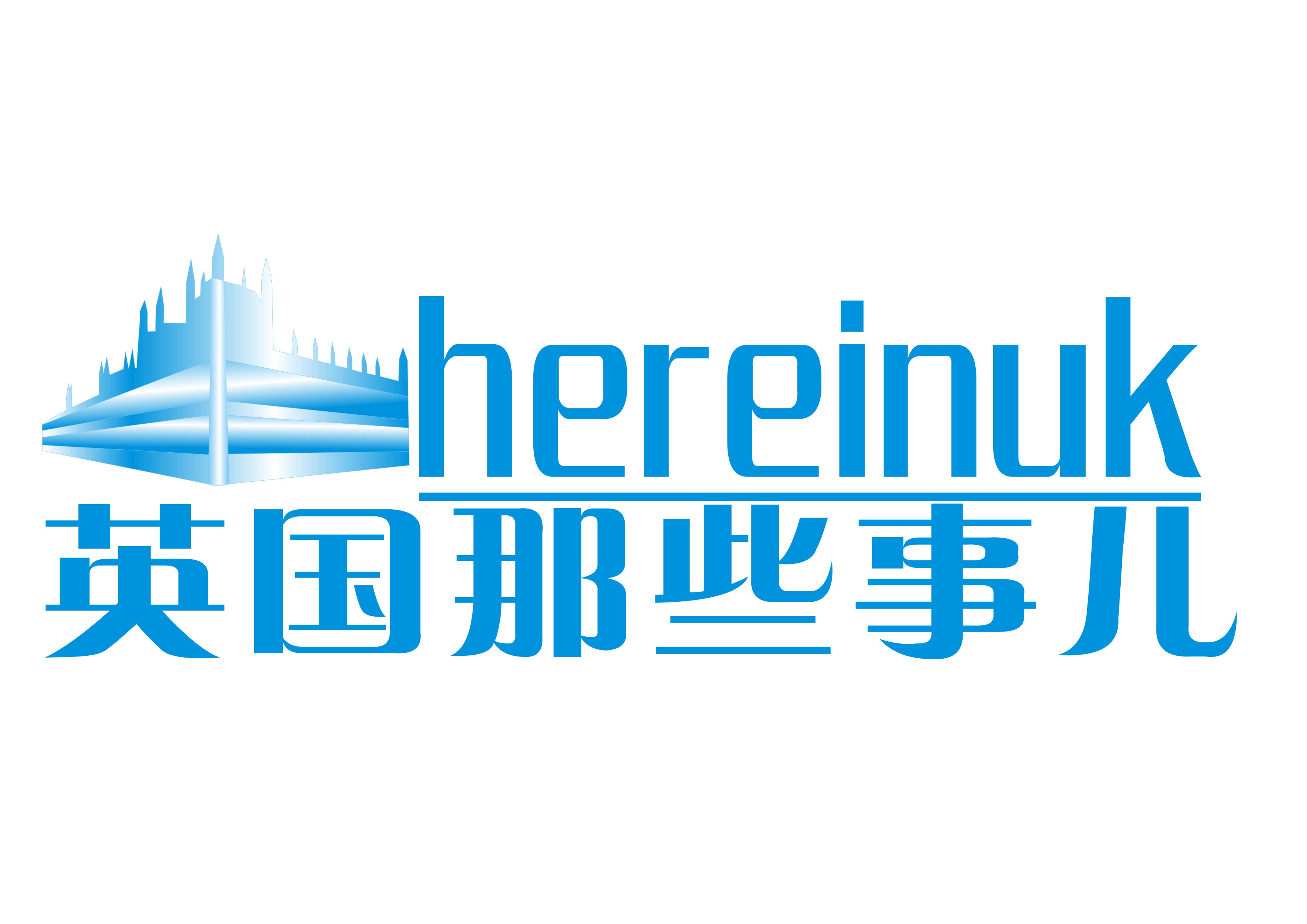 海外留学门户网站创意logo设计