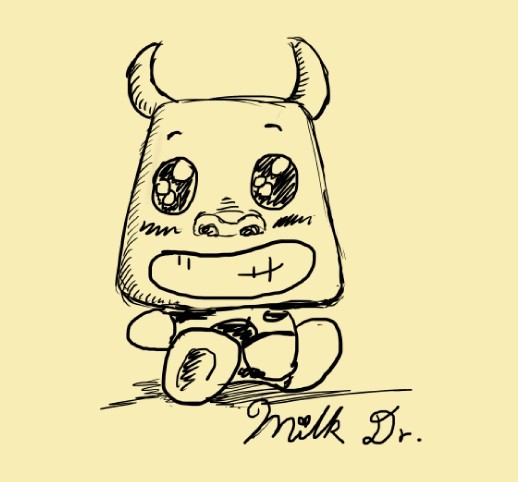 牛博士玻璃奶瓶logo设计,包装盒设计-漫画设计-猪八戒网