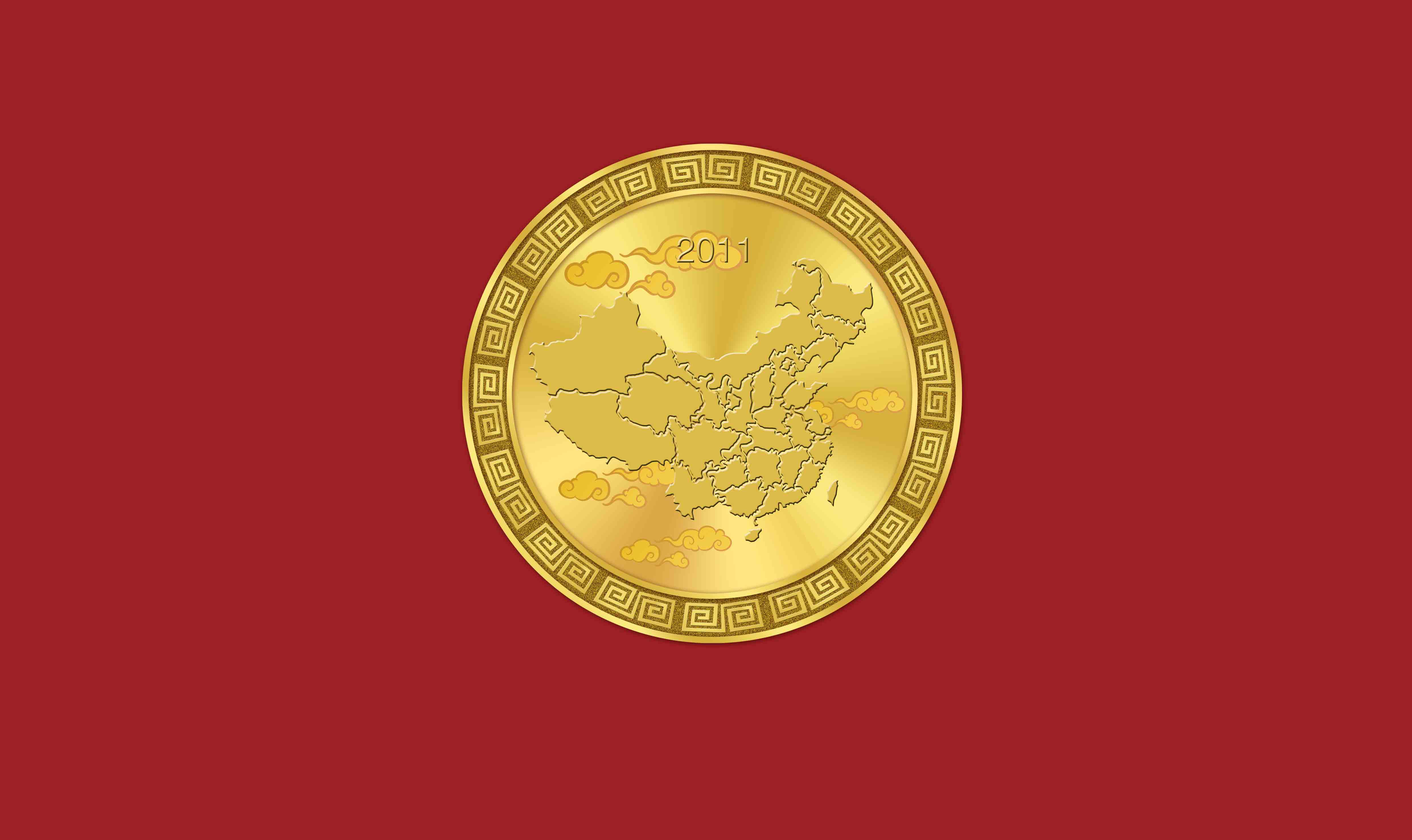 高赛尔金银产品金币开模设计