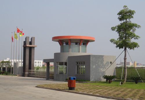 我要一个公司大门的设计图,包括施工图纸,要大气!