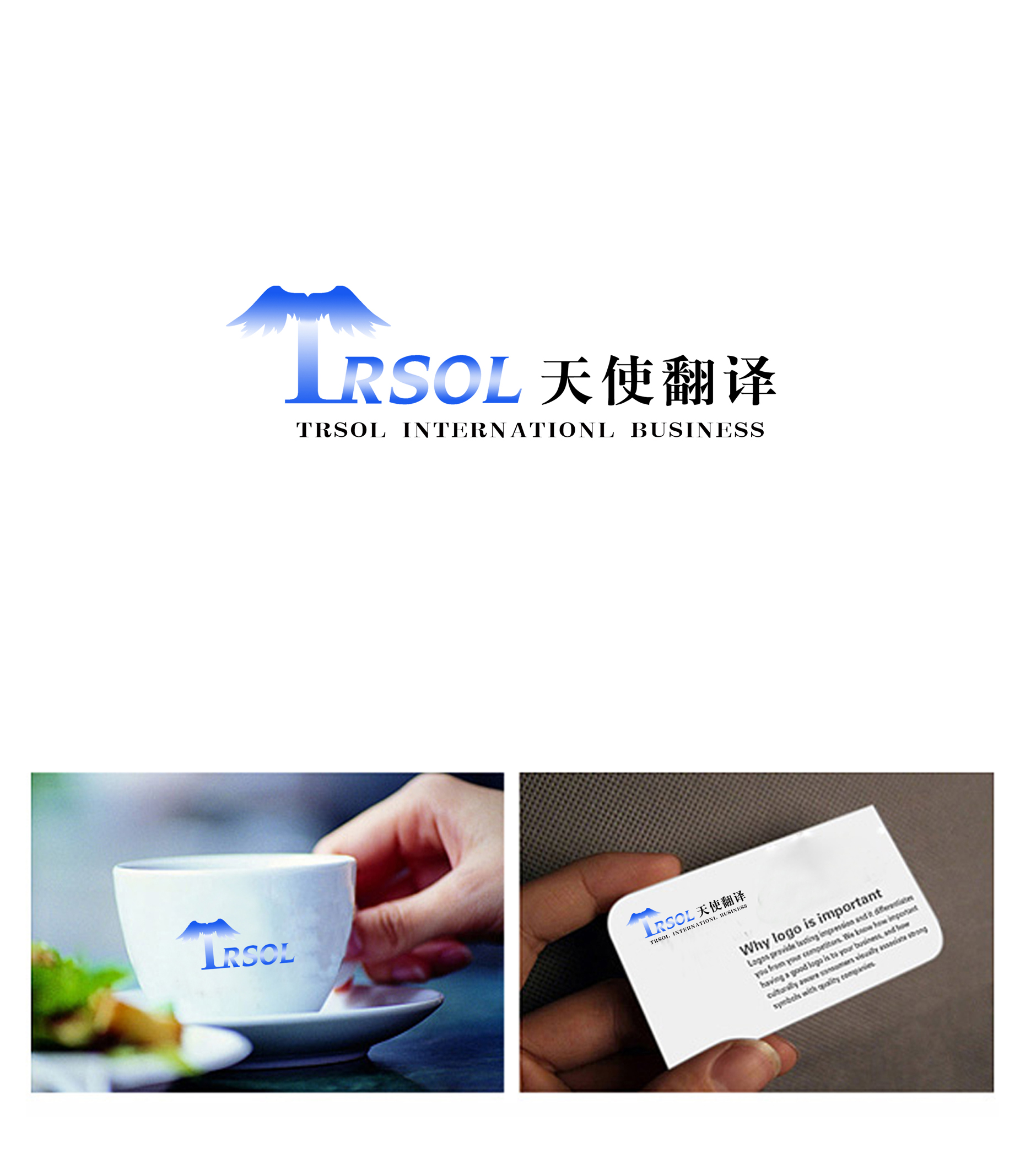 翻译公司logo标志设计第23774744号稿件