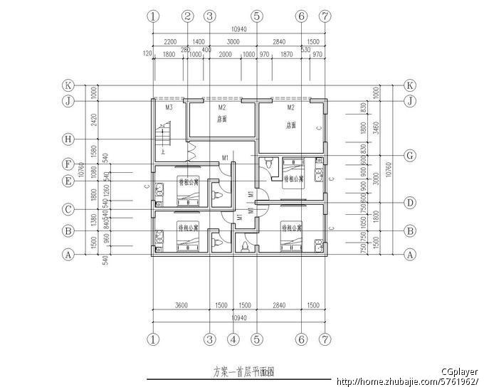 求建農村出租房的間隔佈局設計 東方之豬設計工作室 投標-豬八戒網