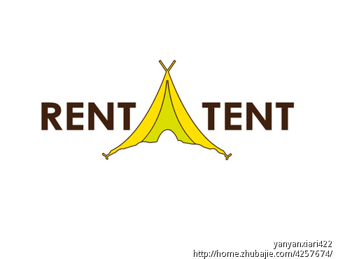设计一个帐篷logo.