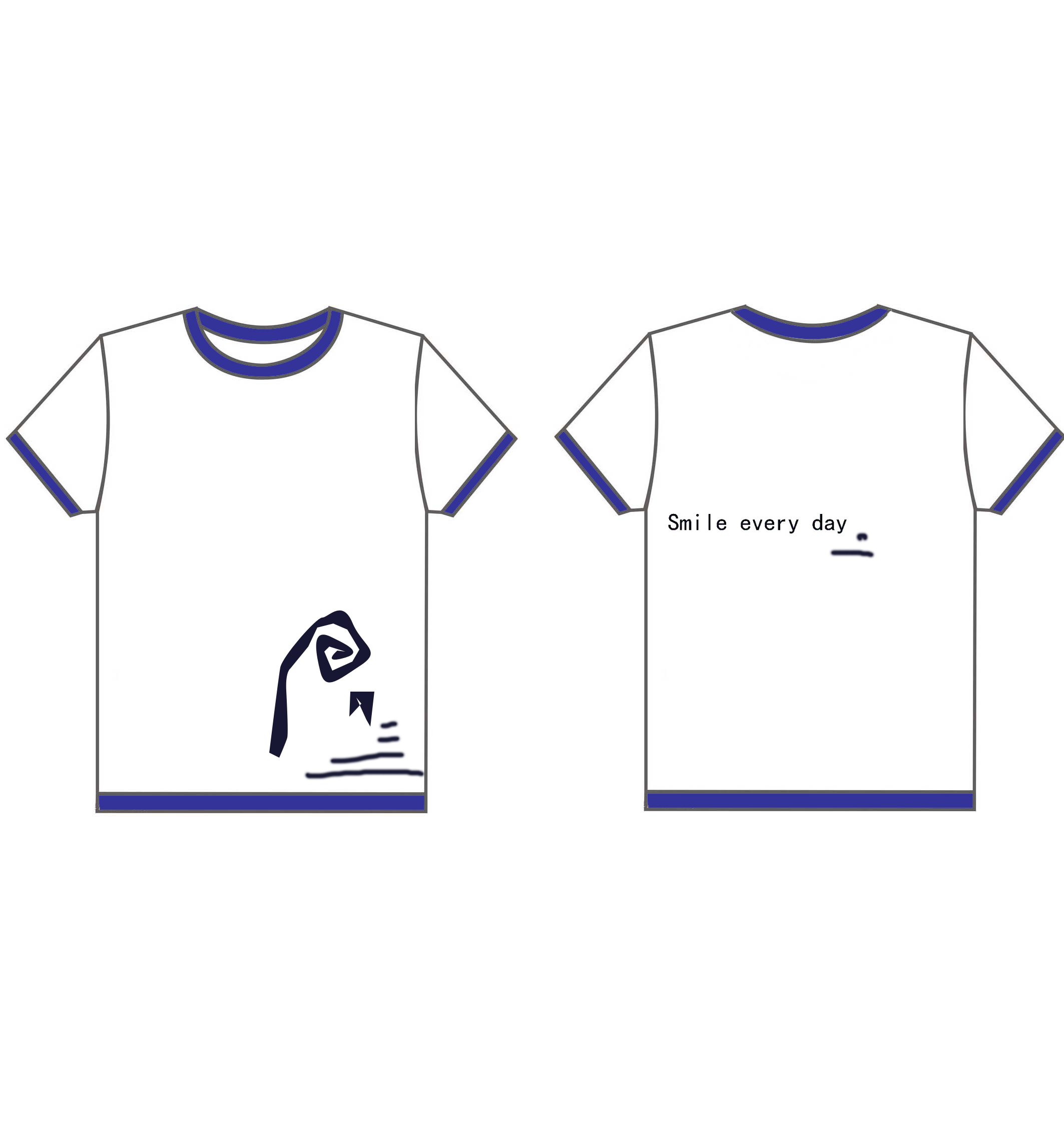 征集原创夏季个性流行男女印花t恤设计