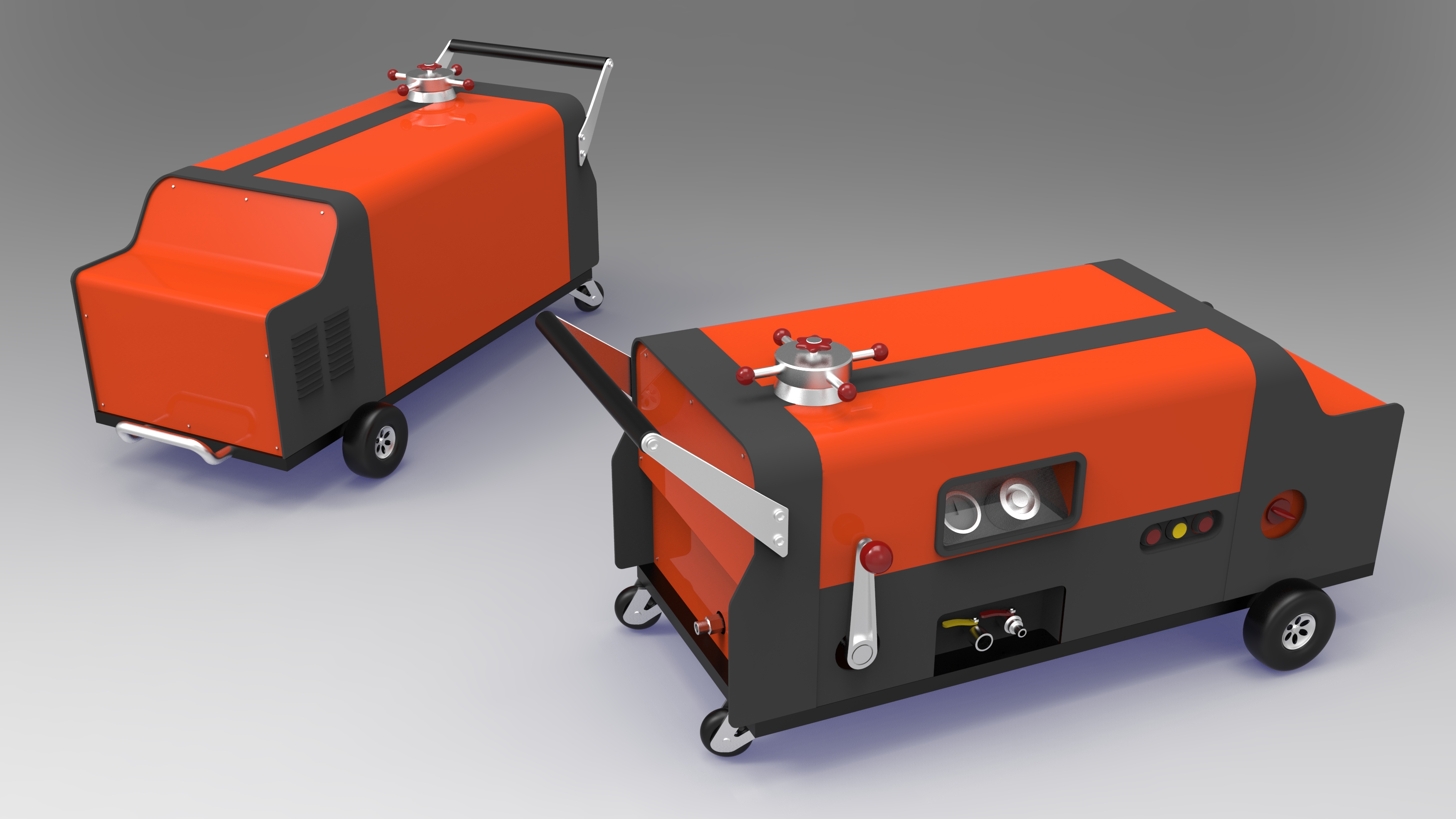 便携式水切割设备外观设计