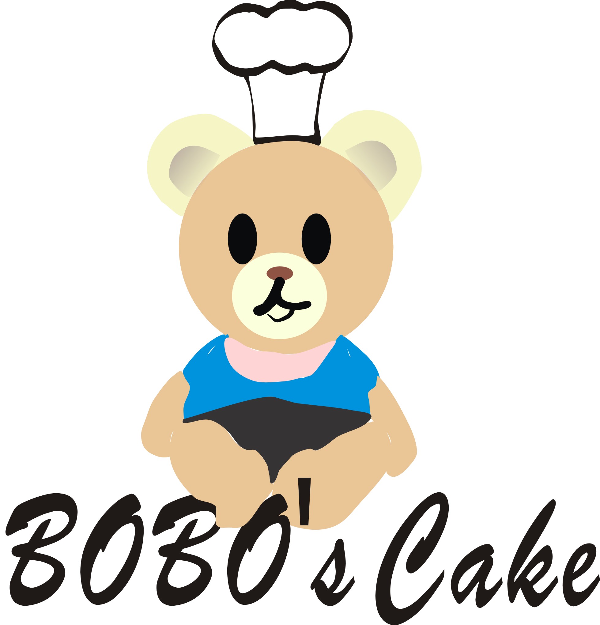 小熊厨师形象设计