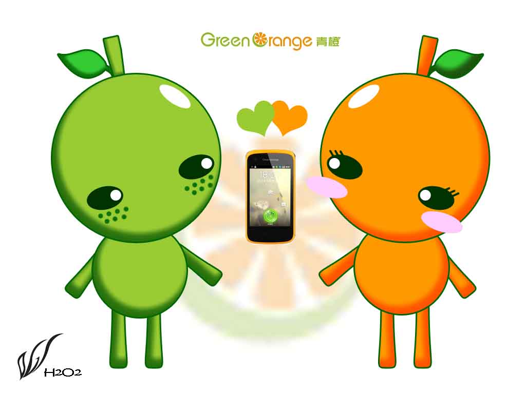 2500元征集青橙智能手机品牌吉祥物设计-卡通形象设计-猪八戒网