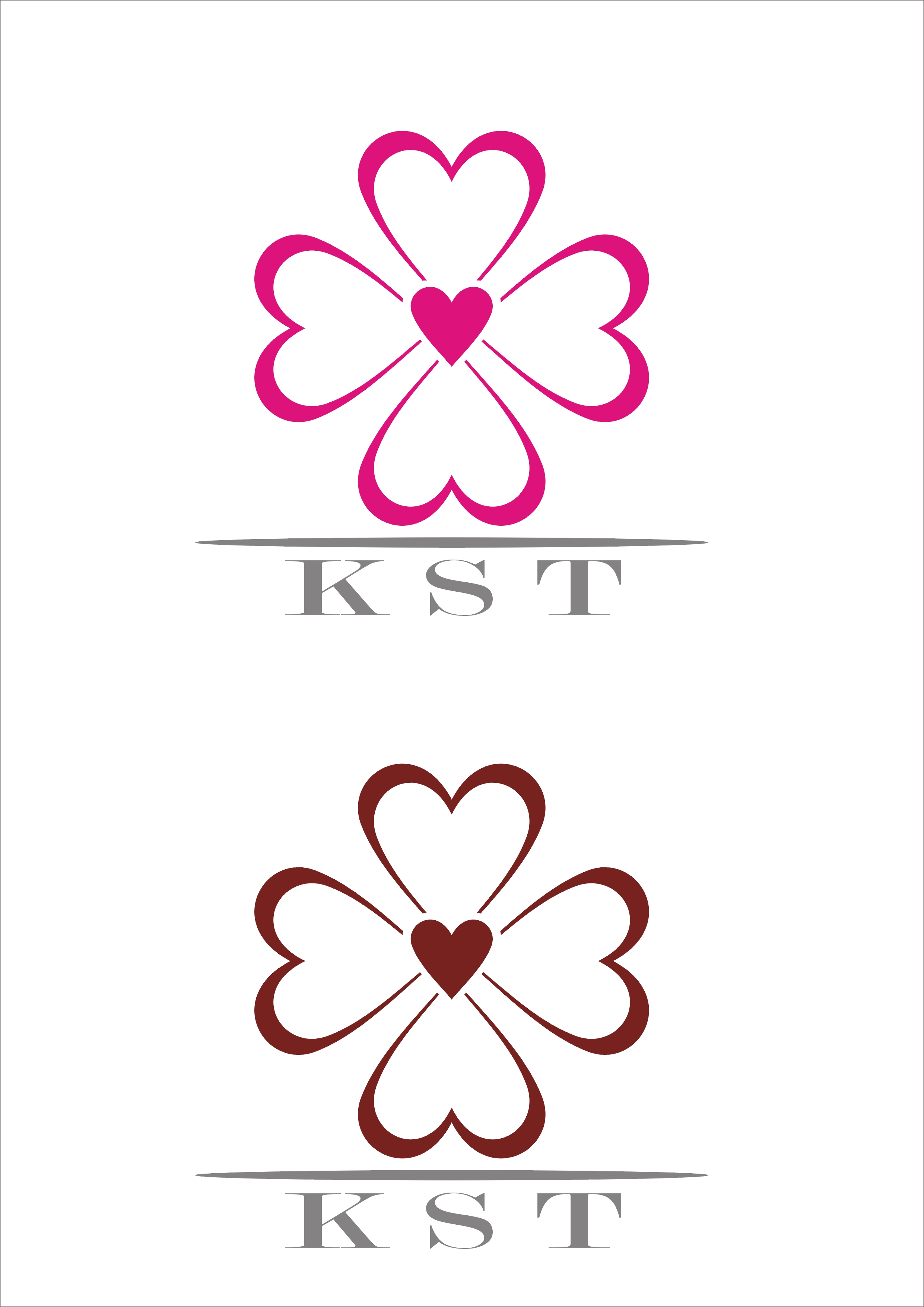 花店logo设计,无修改!