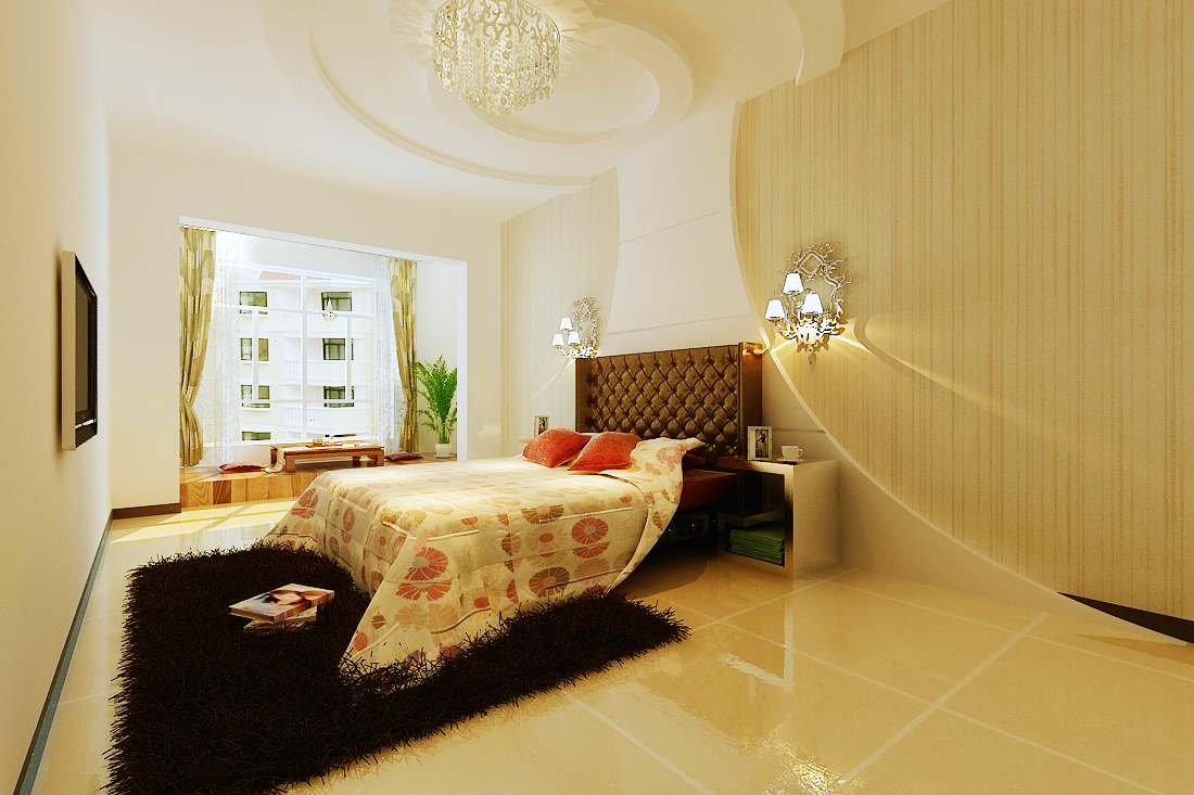 21平米卧室装修效果图设计